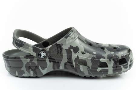 Crocs Classic Clog-Sandalen [206454-0IE], grau.