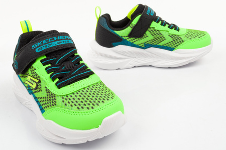 Skechers Meteor-Lights LED-Kindersneaker für Jungen mit Klettverschluss
