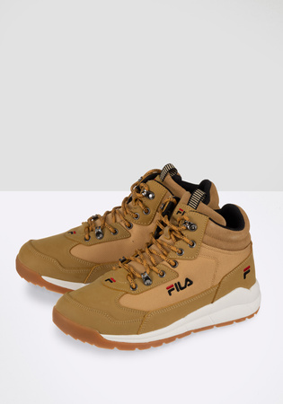 Fila Alpha Herren High-Top Sportschuhe, Herbst, Braunes Leder