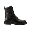 Lee Cooper Damenstiefel, Schwarz, Modisches Echtleder