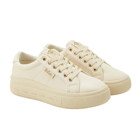 Lee Cooper Damen-Sneaker – Modisch und bequem in Beige