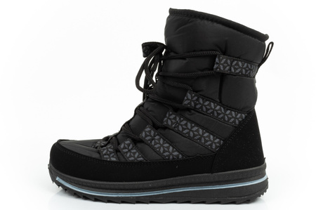 Progres Damen Winterschuhe [PROGJ-20-02] isoliert, schwarz.