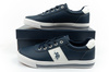 U.S. Polo Assn. Herren-Sneaker, modisch, bequem, Marineblau