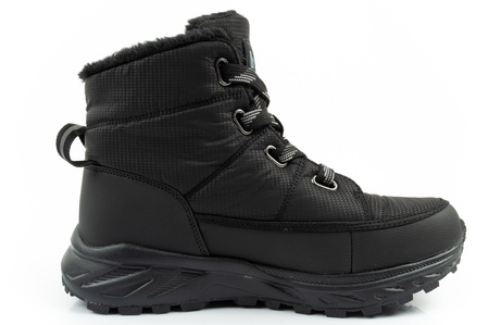 Lee Cooper Damen Winter-Wanderschuhe, isoliert, schwarz