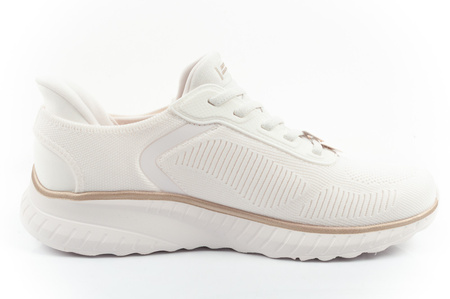 Skechers Bobs Squad Chaos Slip-Ins Damen-Sneaker in Weiß
