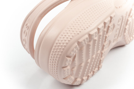 Crocs Classic Damen-Clogs-Sandalen, puderrosa, modisch und bequem