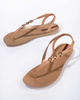 Ipanema Sandal Class Damen-Flip-Flops in Beige mit Gold