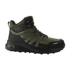Lee Cooper Herren-Winter-Trekkingstiefel – gefüttert, wasserdicht, grün