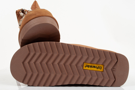 D.Franklin Damen-Winterschuhe [DFSH375003-TAN], braun.