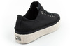 Converse Chuck Taylor Damen-Espadrille-Sneaker, modisch, schwarz, bequem