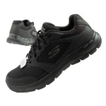 Skechers Flex Advantage 4.0 – Bequeme schwarze Herren-Sportschuhe