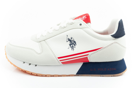 U.S. Polo Assn Sportschuhe, Herren-Sneaker, modisch, bequem, weiß