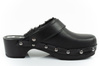 Scholl Iconic [F307031004] Lederclogs, schwarz.
