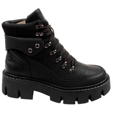 GAP Damenschuhe Michelle Stiefeletten, Schwarz, Modisch