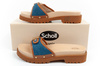 Scholl Pescura Iconic [F305492349] Damen Clogs, blau.