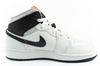 Nike Air Jordan 1 Damen-Sneaker, modische High-Top-Sneaker, Weiß und Schwarz