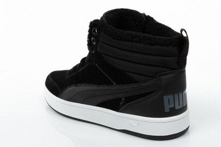 Puma Rebound Street Herren-Sneaker, Schwarz, gefüttert
