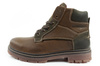 Wrangler Allan Mid Herren Chelsea Boots, elegante Lederstiefelette, Grünbraun