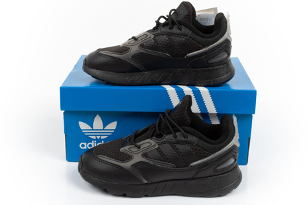 Adidas ZX 1K 2.0 Kindersportschuhe [GY0799], Schwarz.