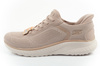Skechers Bobs Squad Chaos Slip-Ins Damen-Sneaker Beige
