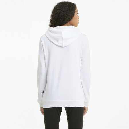 Puma Ess Logo Damen Hoodie [586791 02], Weiß.
