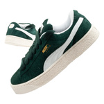 Puma Suede XL Hairy Sneaker, Leder, modisch, grün [397241 02]