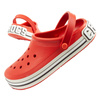 Crocs Off Court Flip Flops Sandalen Clogs rot leicht bequem modisch
