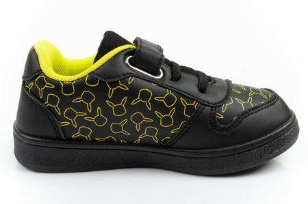 Leomil Kinder-Sportschuhe, leichte Pokémon-Sneaker mit Klettverschluss, Schwarz