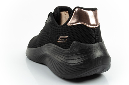 Skechers Bobs Squad Waves Damen-Sneaker, Schwarz, Leicht, Modisch
