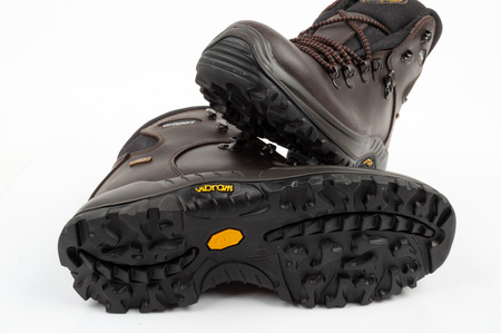 Grisport Herren-Trekkingschuhe Marrone aus Leder, wasserdicht, knöchelhoch