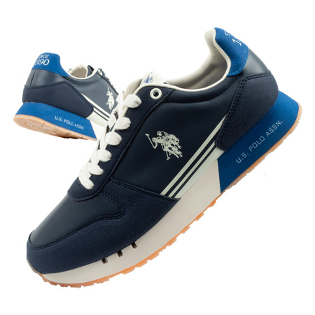U.S. Polo Assn Sportschuhe, Herren-Sneaker, modisch, bequem, Blau
