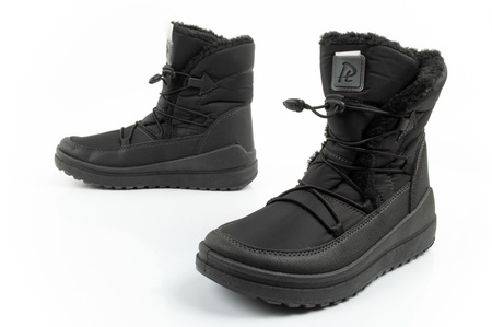Easy Way Winterstiefel, Damen-Schneestiefel, gefüttert, modisches Schwarz