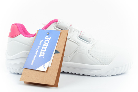 Joma Ginkana JR 2442 [WGINW2442V] Kinder Sportschuhe, weiß.