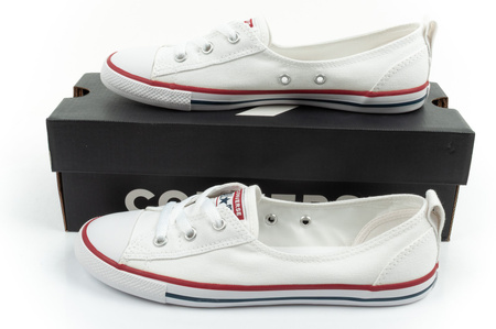 Converse Damen Chuck Taylor All Star Ballet Lace Sportschuhe, weiß