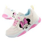 Leomil Kinder-Sportschuhe und Sneaker Minnie Mouse mit LED-Klettverschluss