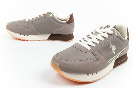 U.S. Polo Assn Sportschuhe Herren Sneakers modisch bequem Braun