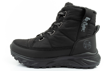 Lee Cooper Damen Winter-Wanderschuhe, isoliert, schwarz