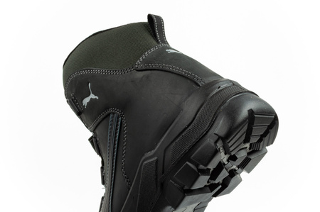Puma Cascades Disc S3 High CI HI HRO SRC BOA Arbeitsschuhe, Schwarz
