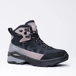 Aku Damen-Wanderschuhe Adapta Gore-Tex Leder Schwarz/Pink