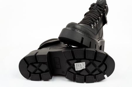 GAP Damenschuhe Michelle Stiefeletten, Schwarz, Modisch