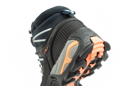 CMP Rigel Damen-Wanderschuhe, Leder, strapazierfähig, wasserdicht, Overknee, Marineblau