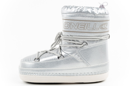 O'Neill Lisa High Damen-Winterstiefel, silberfarben, gefüttert