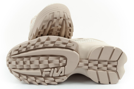 Fila Disruptor Damen-Sportschuhe, Sneaker, Modisch, Bequem, Beige