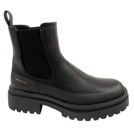 GAP Louise Damenschuhe – Schwarze Stiefeletten, modische Slipper