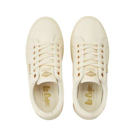 Lee Cooper Damen-Sneaker – Modisch und bequem in Beige