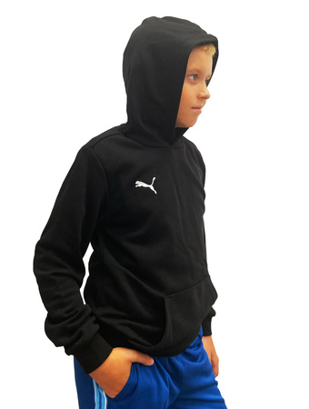 Puma teamGoal Kinder-Sportsweatshirt [656711 03], Schwarz.