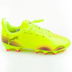 Puma Future 8 Play FG/AG Jr. Neon Fußballschuhe für festen Boden