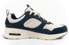 Skechers Skech-Air Court [232648/NVNT] Herren-Sportschuhe, Beige und Marineblau.