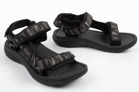 Lee Cooper Damen-Sportsandalen mit Klettverschluss, bequem für den Sommer