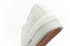 Lee Isla Damen-Sneaker, Weiß, Plateau, Schnürung